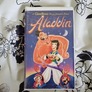 Alladin Animation VHS New Sealed
